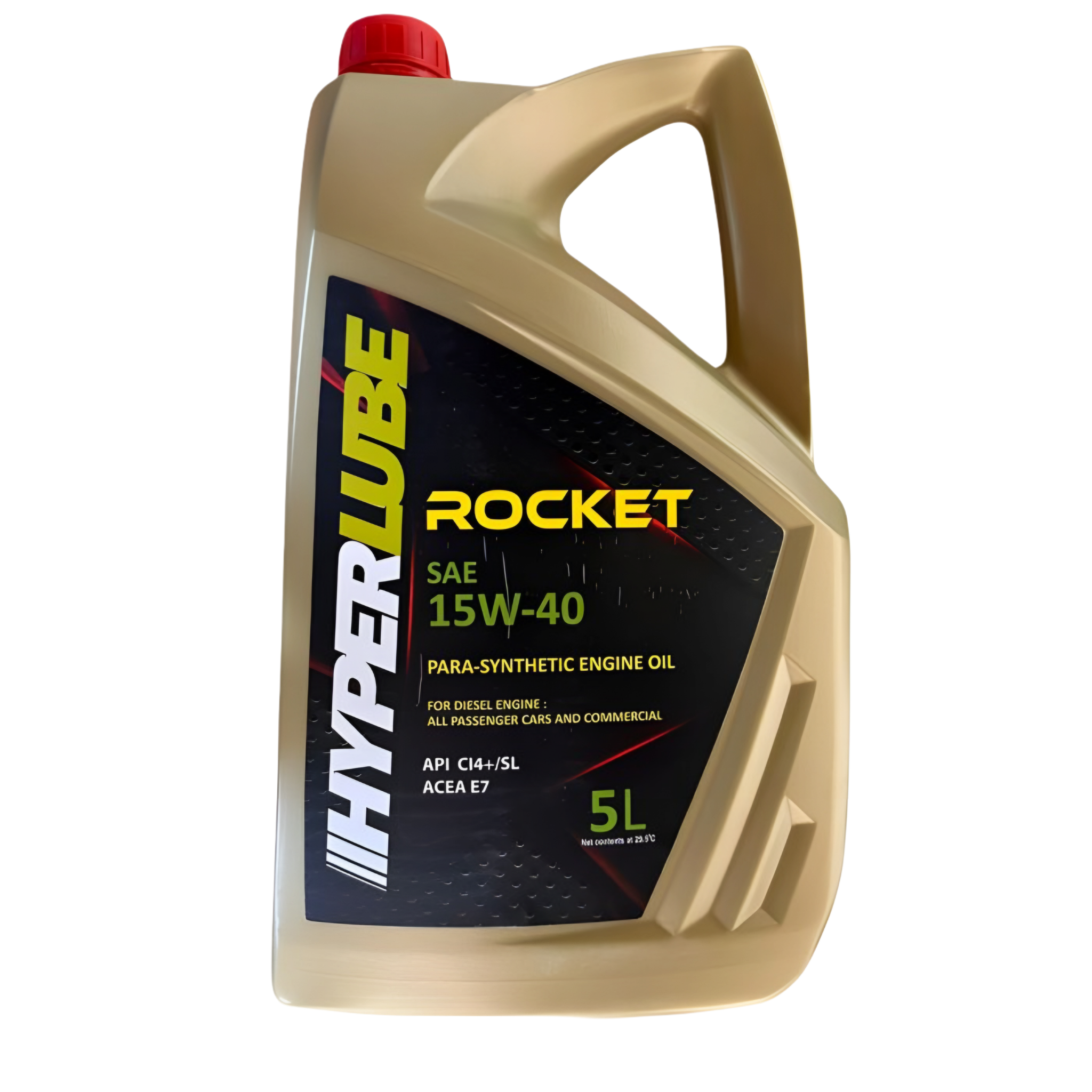 Rocket Sae 15w40 CI 4+ -5L front