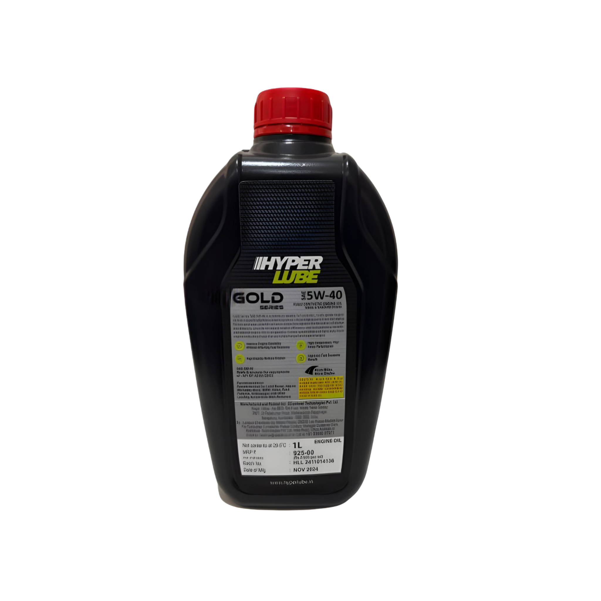 Fully Synthetic Gold Series 5w-40 -1L back
